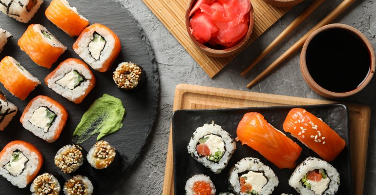 διατροφή με sushi 
